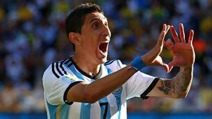 Di Maria out of World Cup semi-final