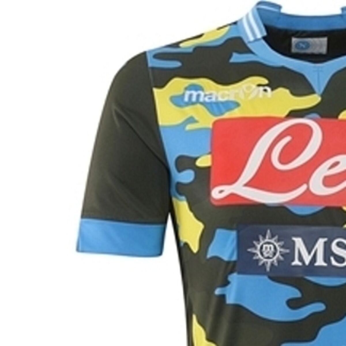 Napoli unveil ugly camouflage-style shirt