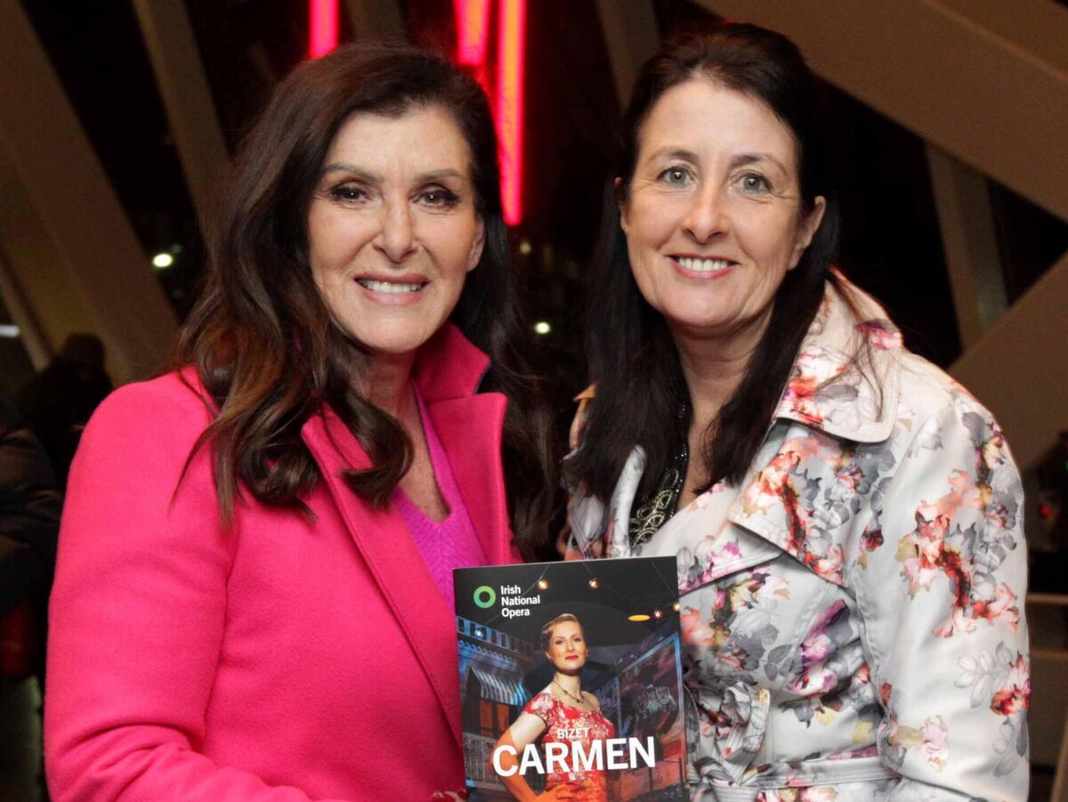  Linda Martin and Orla Karney at Carmen. 