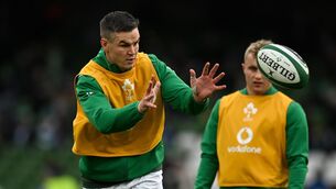 <p>Jonathan Sexton: "I always said that if I am enjoying my rugby and the Ireland and Leinster set-ups believe I can add value to the environment then it would be an easy decision to sign another contract." </p>