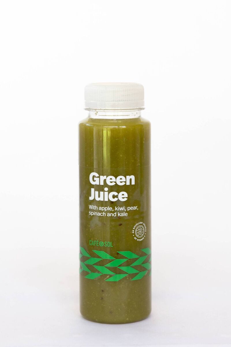 Cafe Sol Green Juice. Picture: Arna Rúnars Crowley Cafe Sol Green Juice. Picture: Arna Rúnars Crowley