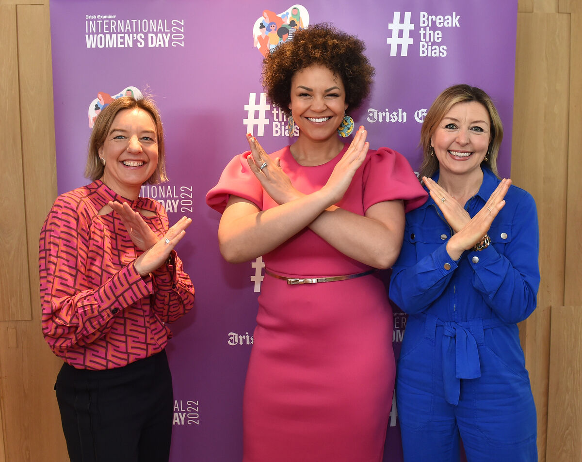 Dr Tara Shine, Emer O'Neill and Edel Coffey