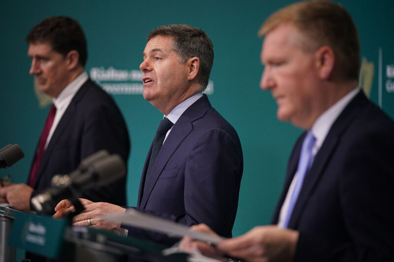 Finance Minister Paschal Donohoe said that this measure will reduce the cost of 60-litre tank of petrol by €12 and a 60-litre tank of diesel by €9. Picture: Niall Carson/PA Wire