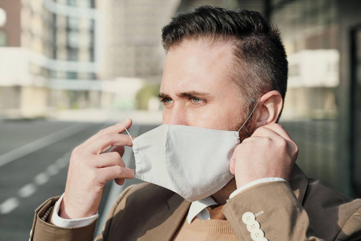 The guest said he told the porter he had a letter confirming his disability, (exempting him from wearing a mask) but the porter refused to look at it. Picture PA