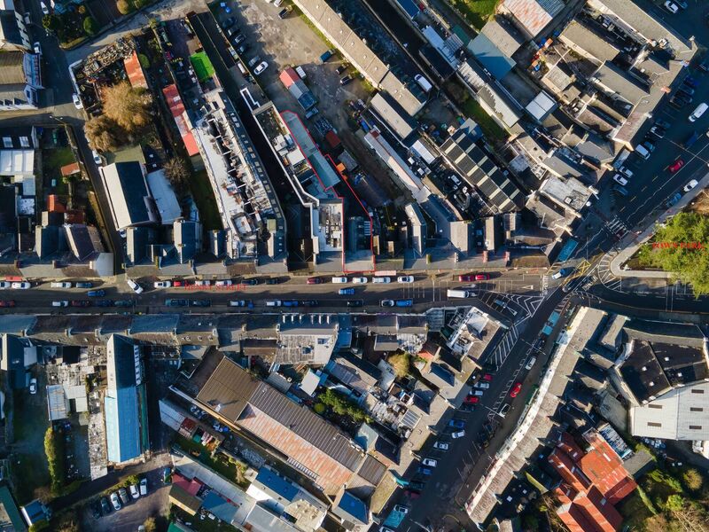 Henry Street Kenmare where No 7 is for sale as an investment