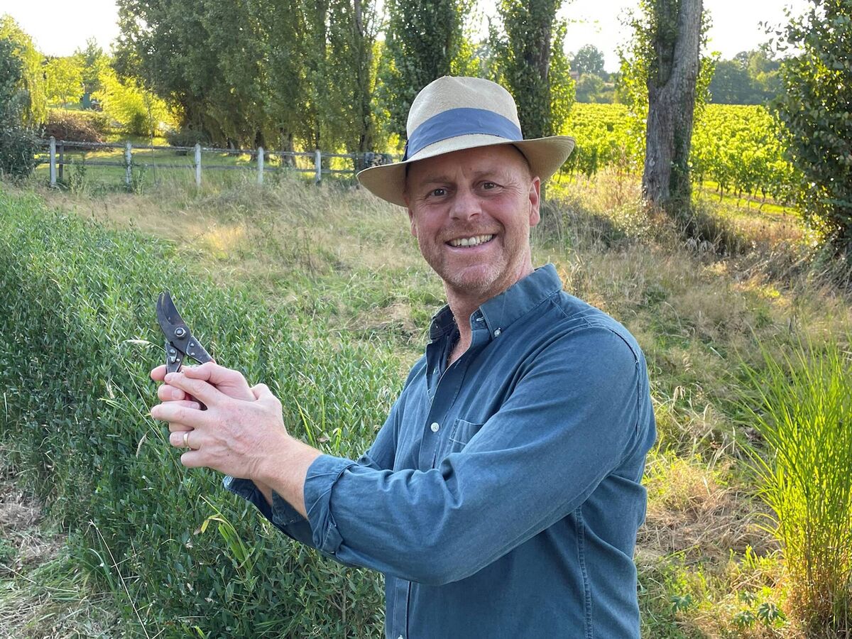 TV garden presenter, designer and author Joe Swift. 