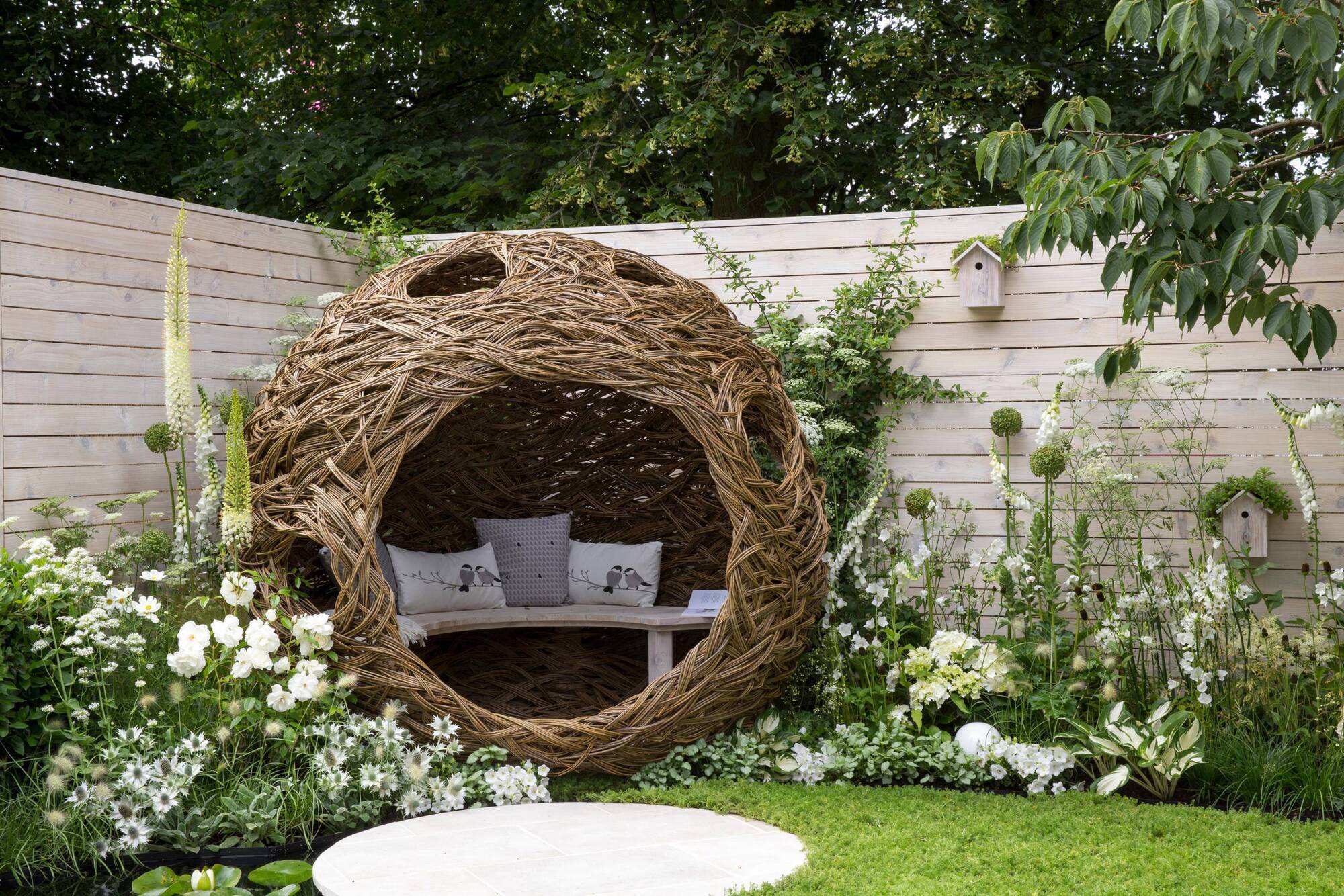 Revealed: All the best tricks to make a small garden feel bigger