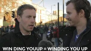 Gullible Chelsea fans fooled by fake Irish reporter