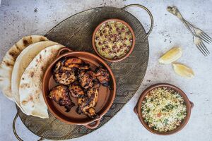 Grilled spiced chicken