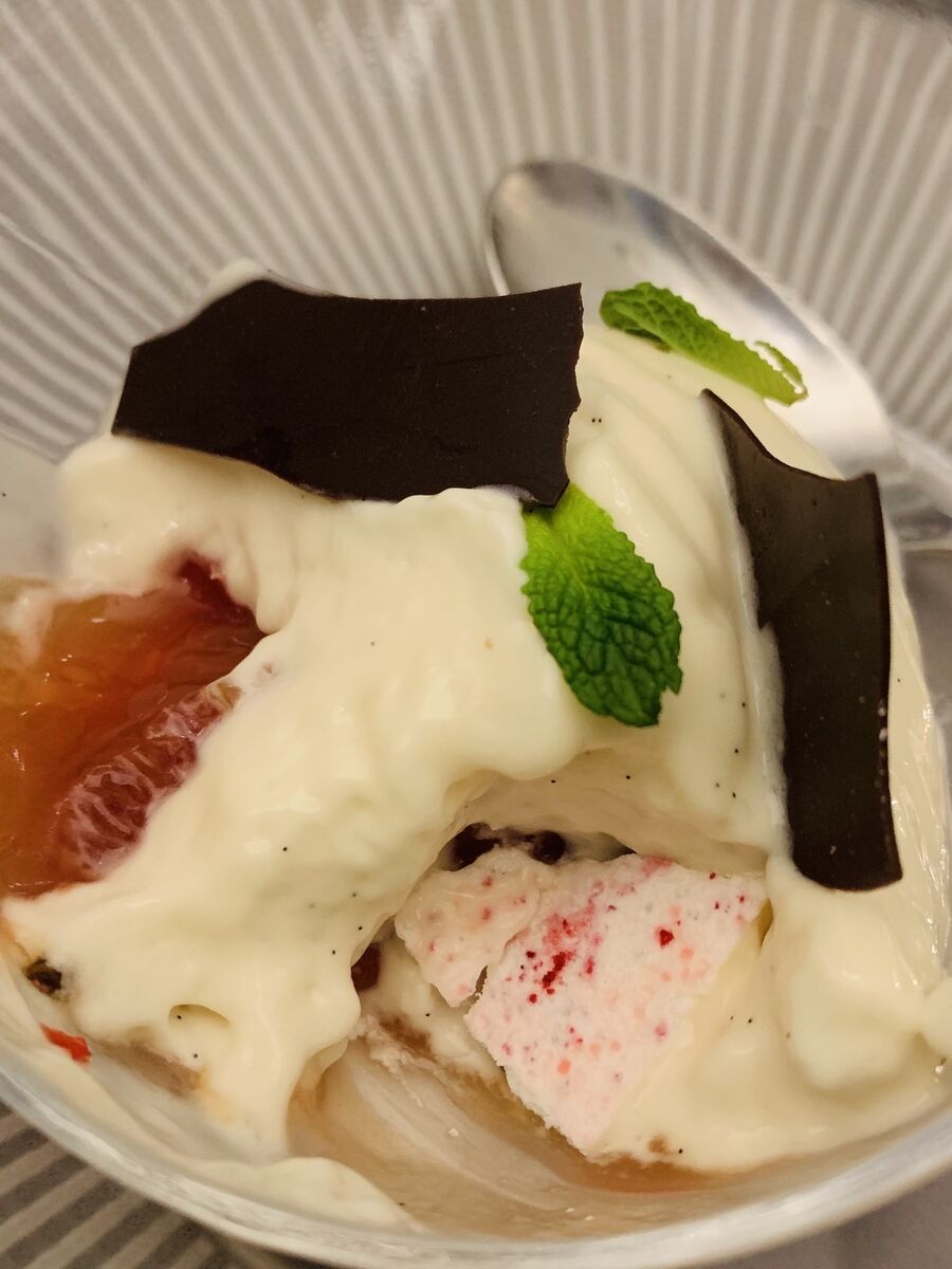 Buttermilk mousse Buttermilk mousse