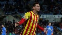 Messi shows up UEFA by dribbling past Getafe in superb solo strike