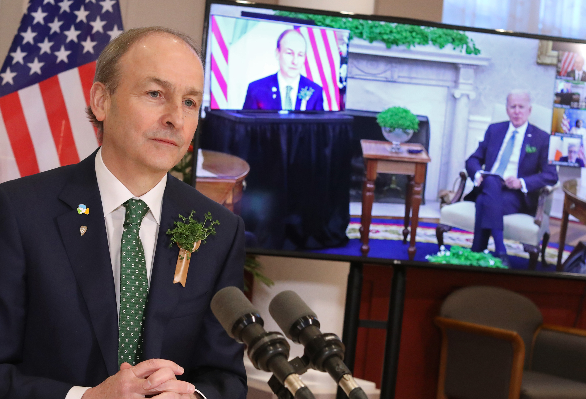 Taoiseach travels to US to meet Joe Biden
