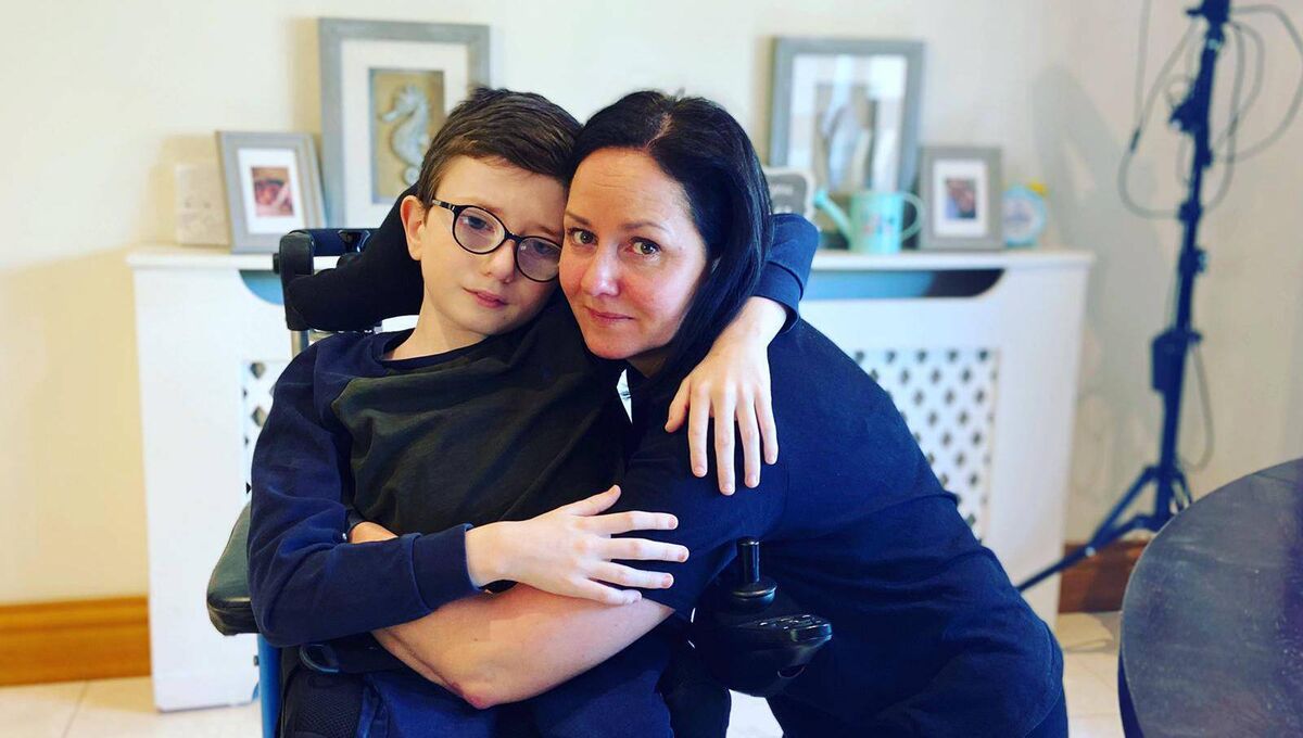 Adam Terry and his mum Christine: ‘Nobody is coming to find me in the lost and found,’ he said. Picture: courtesy of Brian O’Connell Adam Terry and his mum Christine: ‘Nobody is coming to find me in the lost and found,’ he said. Picture: courtesy of Brian O’Connell