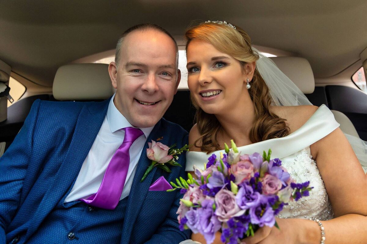 Mary Ellen Creedon was accompanied up the aisle by her brother John Creedon Mary Ellen Creedon was accompanied up the aisle by her brother John Creedon