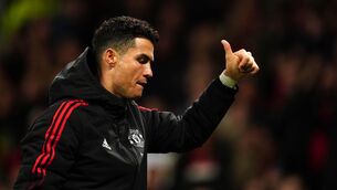 <p>Manchester United's Cristiano Ronaldo looks set to feature against Atletico on Tuesday. </p>
