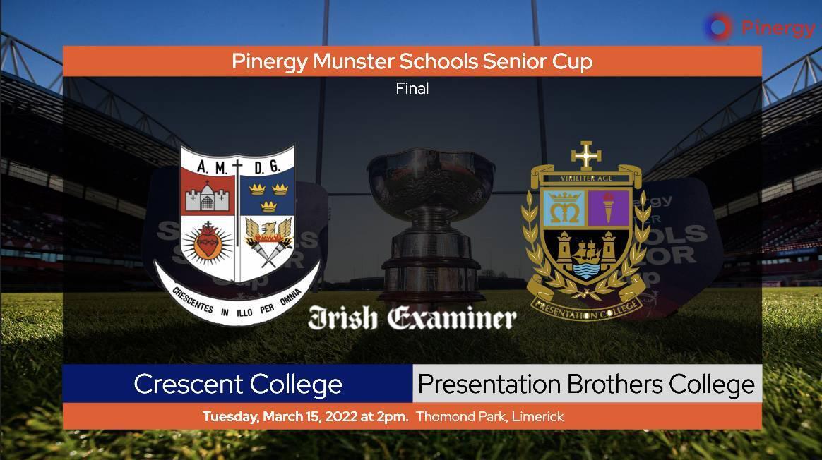 Watch: Exclusive broadcast of the Pinergy Munster Schools Senior Cup final