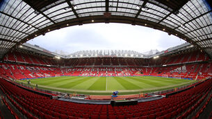 <p>Manchester United are looking at options to redevelop Old Trafford (Nigel French/PA)</p>