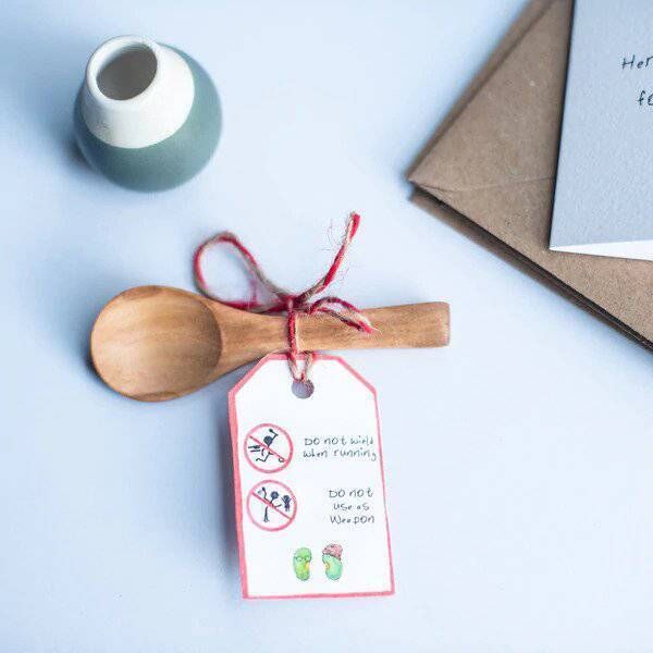 Wooden spoon from Weird Watercolours 