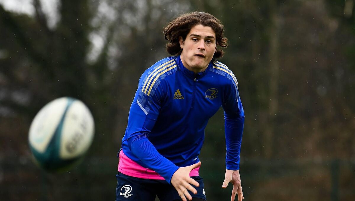 Alex Soroka during Leinster Rugby squad training at UCD in Dublin. Photo by Harry Murphy/Sportsfile