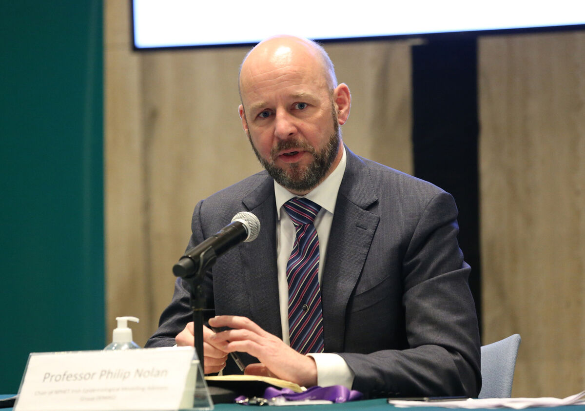 Professor Philip Nolan, former Nphet head, said the current situation is an “exit wave” and that vaccination continued to protect against serious illness. Picture: Sasko Lazarov / RollingNews.ie