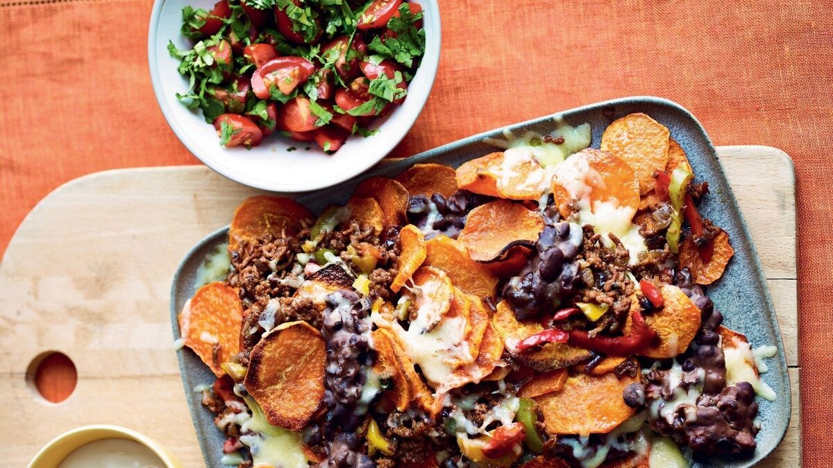 Sweet potato nachos