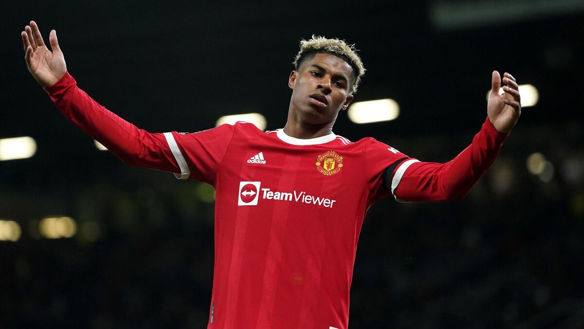 Manchester United's Marcus Rashford 