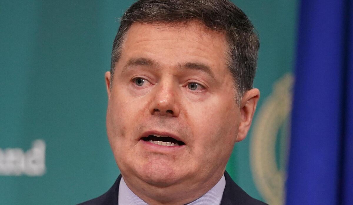 Minister for Finance, Paschal Donohoe, said the war in Ukraine shows the need for the EU's energy independence. File photo