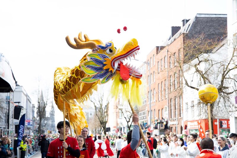 The parade in Cork in full swing. Picture: Alison Miles /OSM PHOTO The parade in Cork in full swing. Picture: Alison Miles /OSM PHOTO