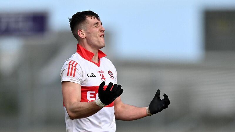 Derry's Shane McGuigan suspended for their must win game against Galway Derry's Shane McGuigan suspended for their must win game against Galway
