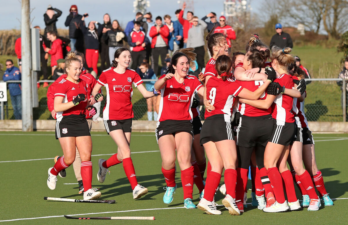 Women's Munster Senior Cup Hockey Final, Cork Harlequins V's UCC, at Farmers Cross, Cork.