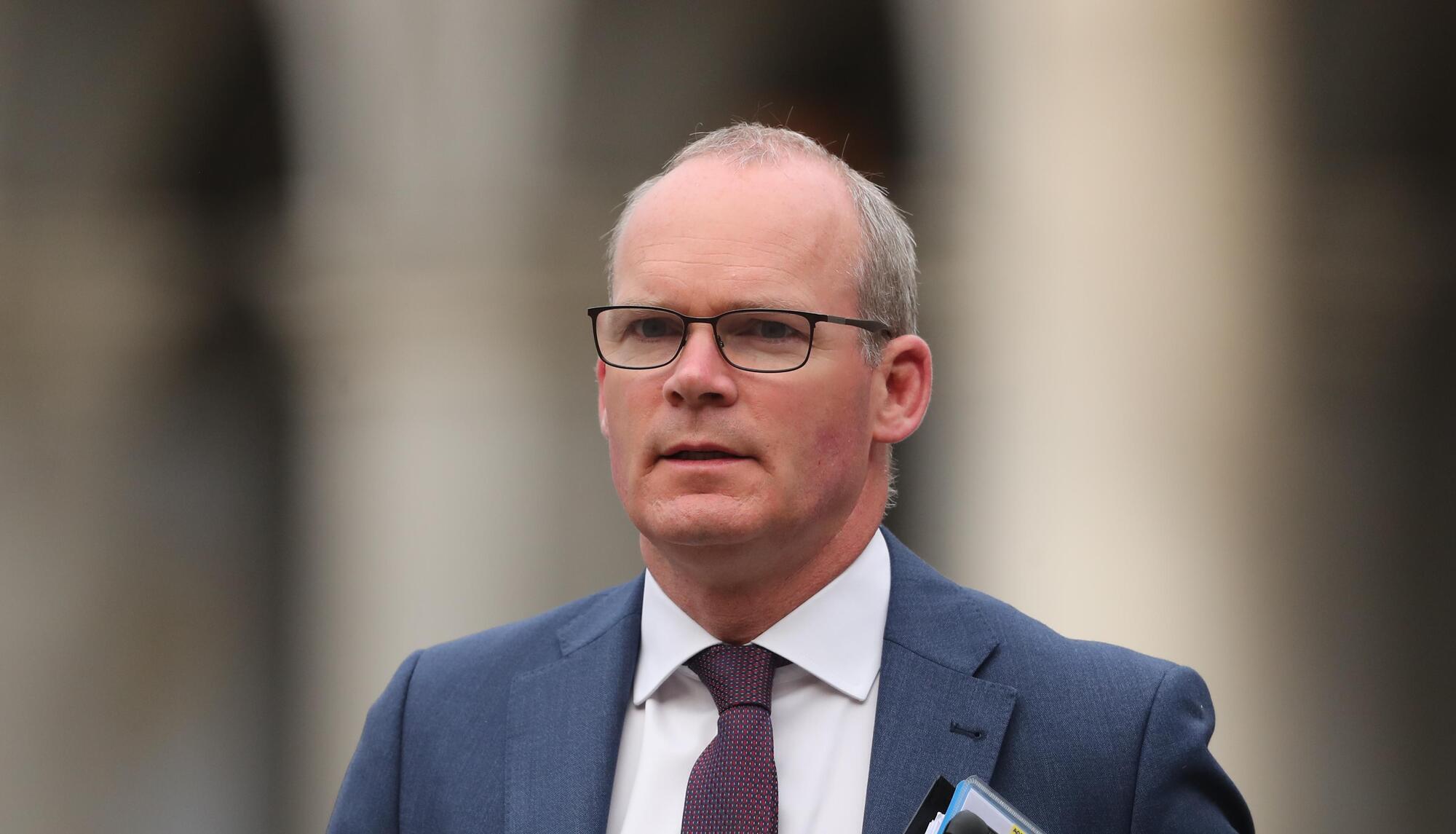 Simon Coveney visiting Poland as Ukraine crisis continues