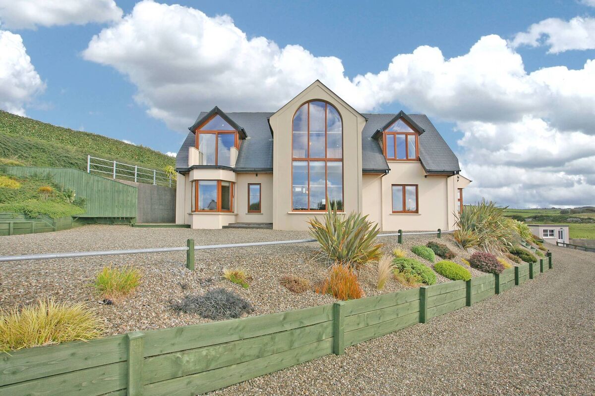 Imposing: agent Danielle Kavanagh of Sherry FitzGerald McMahon guides at €770,000