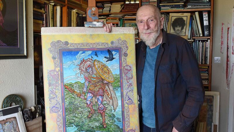  Jim Fitzpatrick, artist.  Picture: Moya Nolan