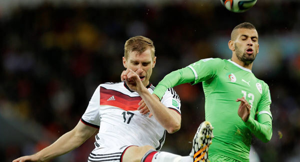 Germany advance to meet France in the quarter-final