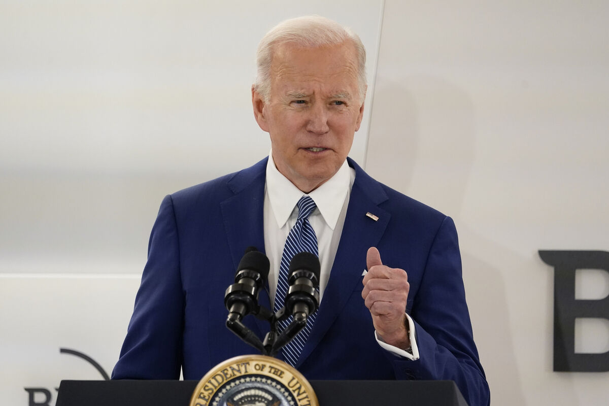 Joe Biden is due to travel to Europe this week for meetings with allied leaders to discuss tighter sanctions on Russia. Picture: AP Photo/Patrick Semansky