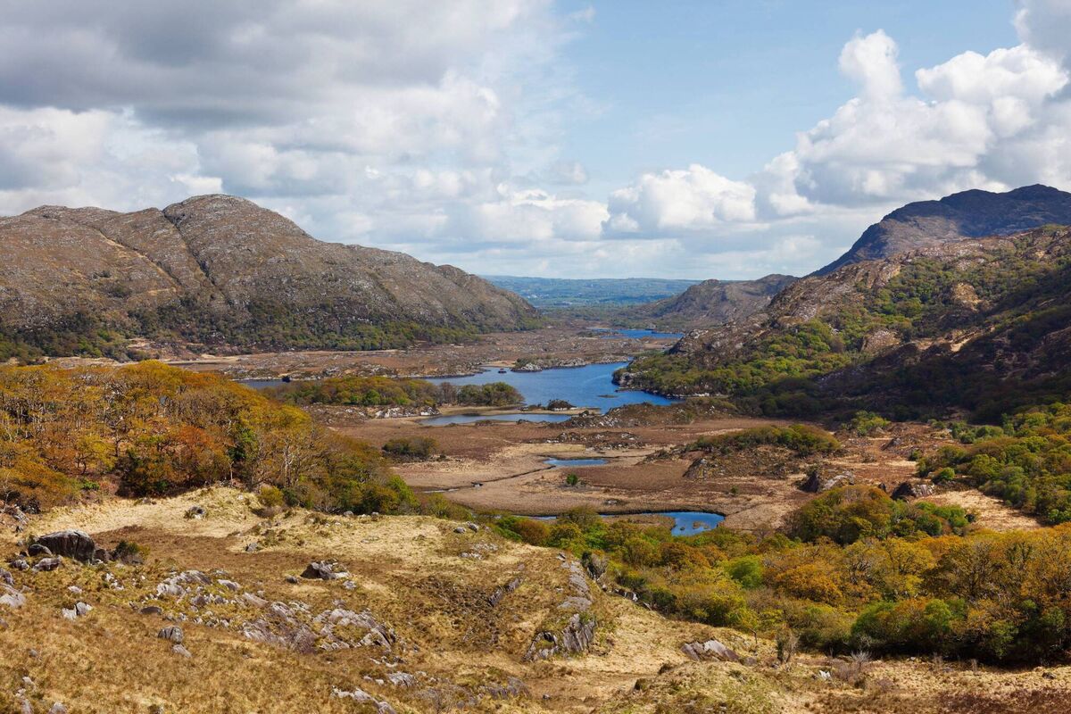 Ladies View, Upper Lake, Killarney National Park. Kerry has 50,000 tourist beds which means it is included in the search for refugee accommodation. However, most hotels and guesthouses have already accepted tourist bookings for the busy summer season ahead.