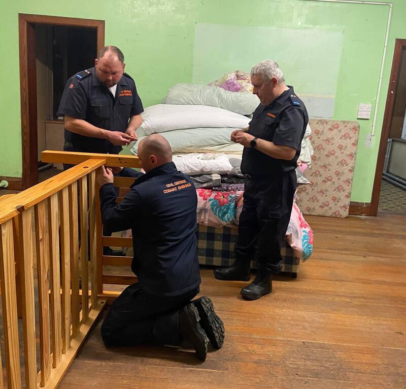 Cork North Civil Defence members assisted in preparing a former convent in Buttevant as a rest centre for arriving Ukrainians. Cork North Civil Defence members assisted in preparing a former convent in Buttevant as a rest centre for arriving Ukrainians.