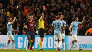FIFA: Pellegrini comments on ref 'absolute nonsense'