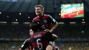 Germany keep lid on celebrations