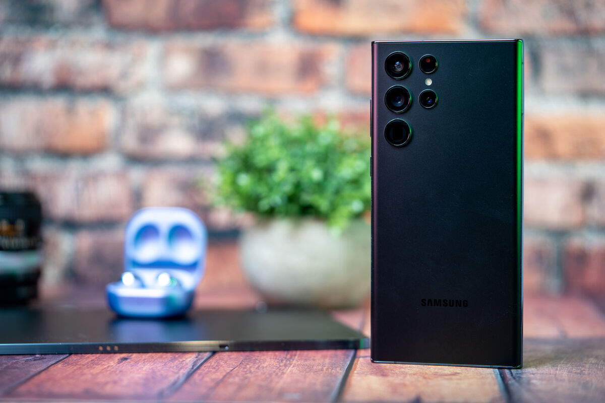 Samsung Galaxy S22 Ultra. Pic: Noel Campion