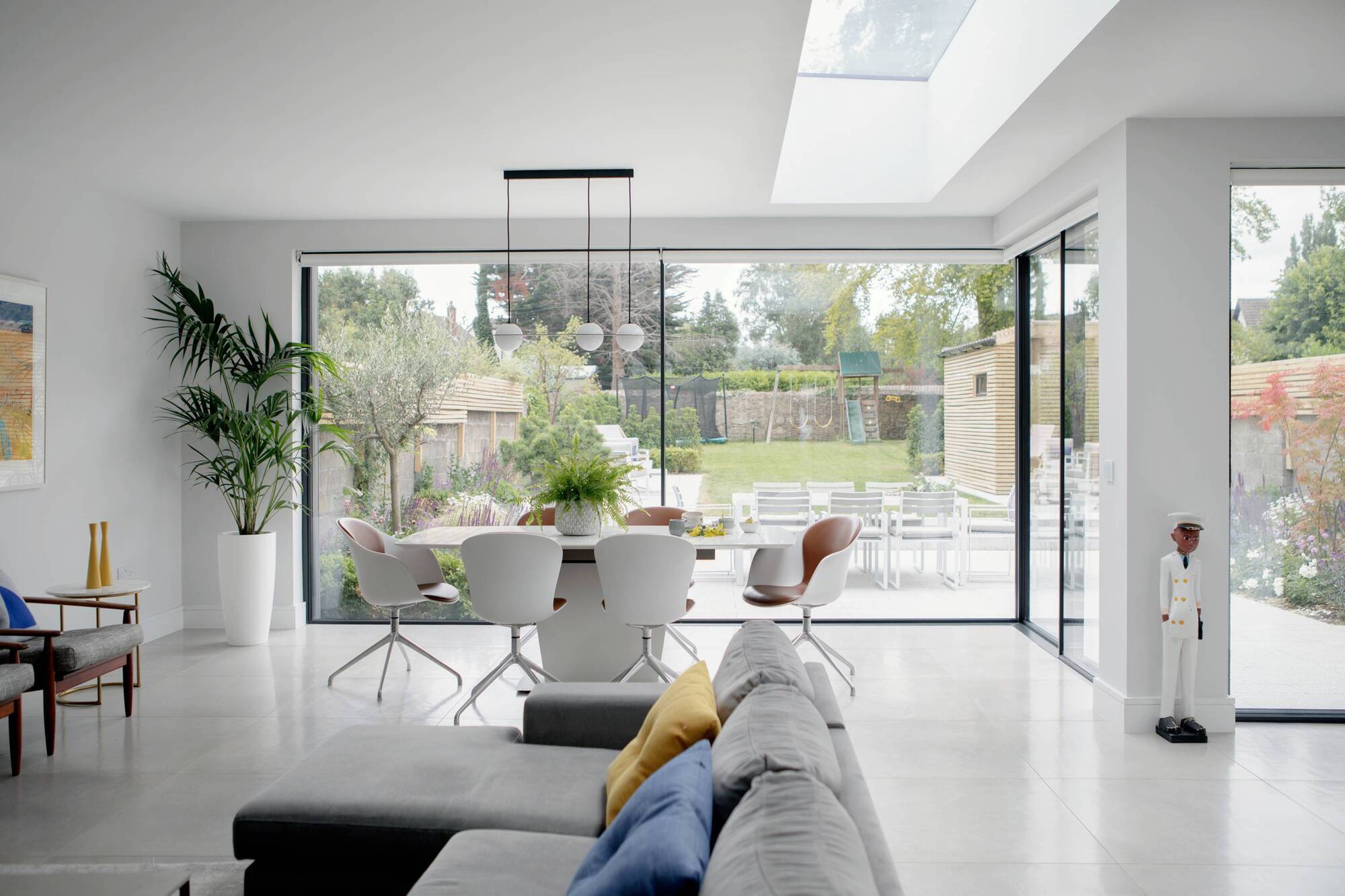 The interiors in Denise's home have a Scandi influence. Picture: Ruth Maria Photography