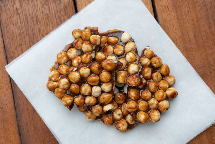 Hazelnut praline