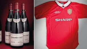 Ferguson puts wine up for auction