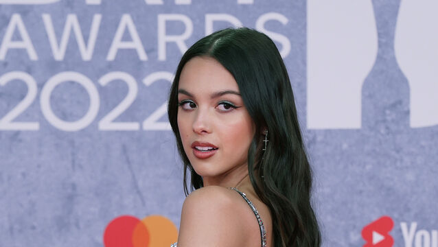 Olivia Rodrigo attending the Brit Awards 2022 (Ian West/PA)