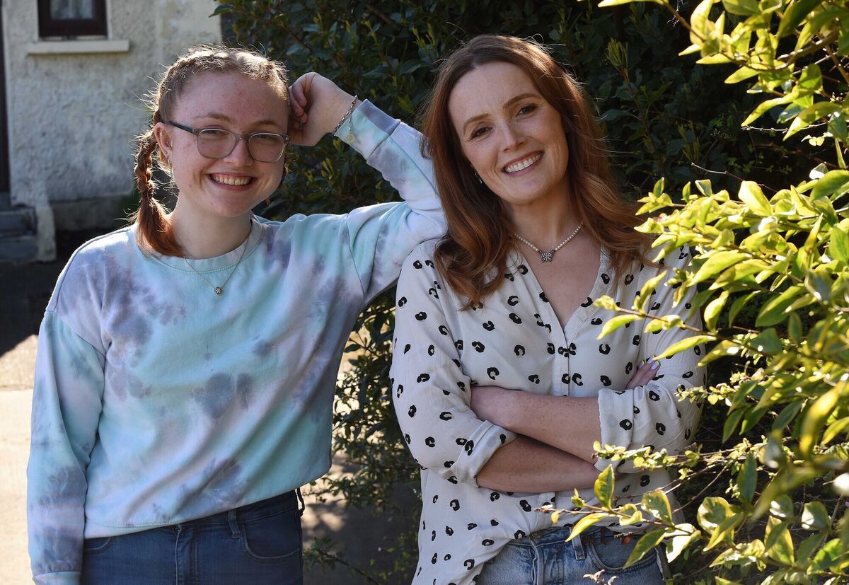  Emma Doran, with her daughter Ella. Photograph Moya Nolan