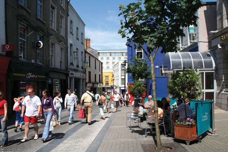 Wheelchair user Michael Hennessy Cullen said his nearby town of Wexford is an old medieval town 'with the likes of medical practices and banks in protected buildings, so they don’t even have to comply with regulations around accessibility'.