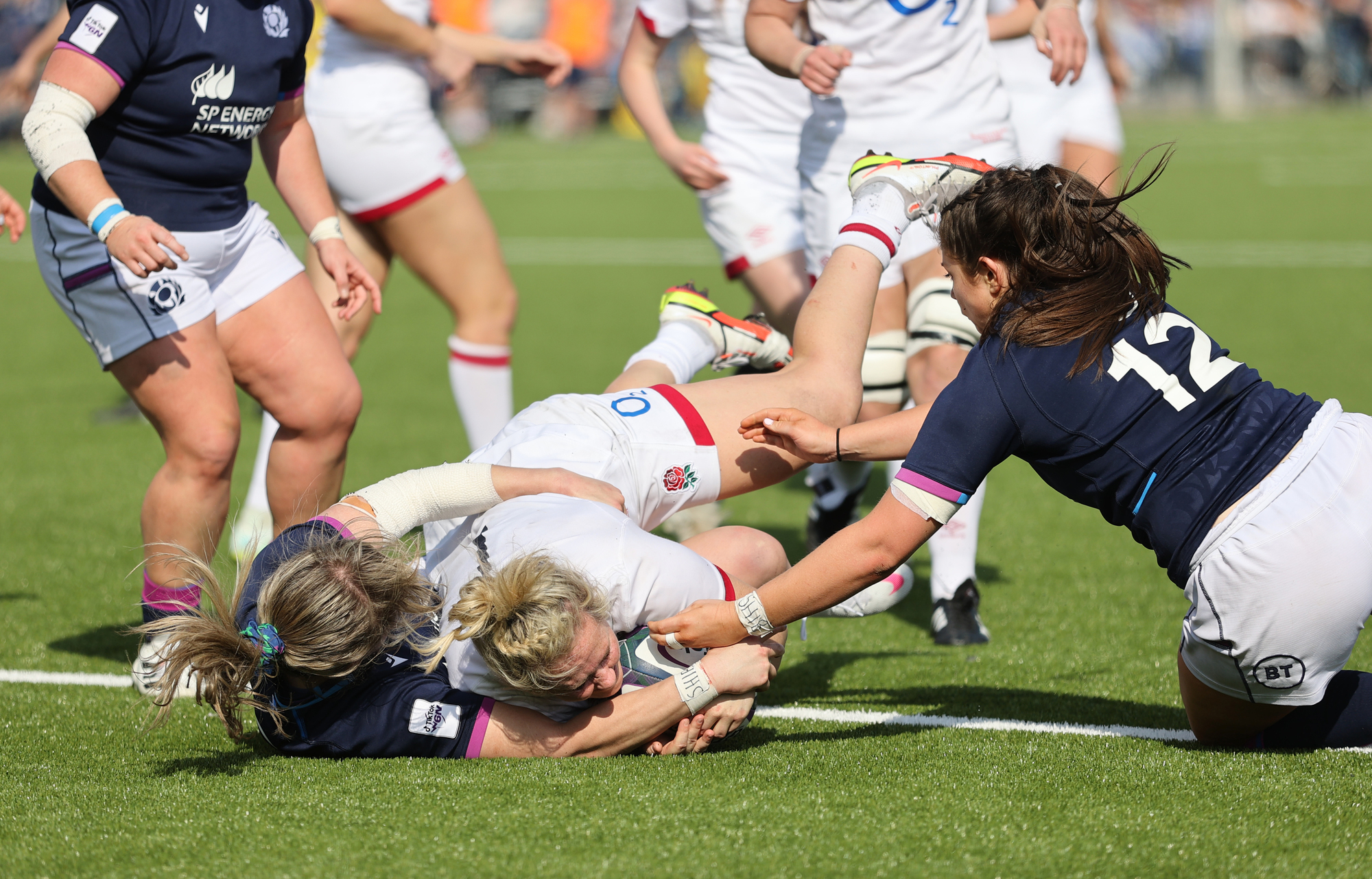 England start pursuit of Women’s Six Nations title with big win in Scotland