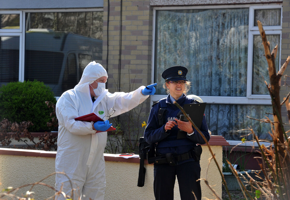 The alarm was raised at around 3.30am on Saturday when gardaí were called to the scene of a serious assault in the established housing estate. Picture: Larry Cummins