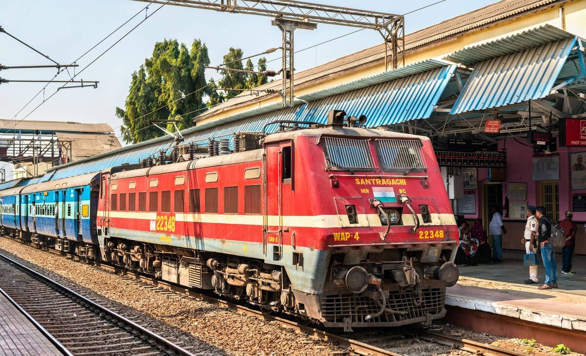 A passenger train in India. Picture: iStock