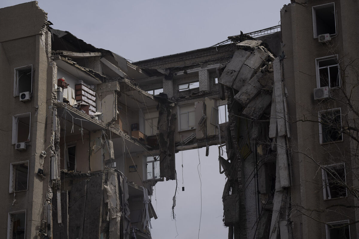 Seven people died in the missile attack and 22 were wounded. Picture: AP Photo/Petros Giannakouris